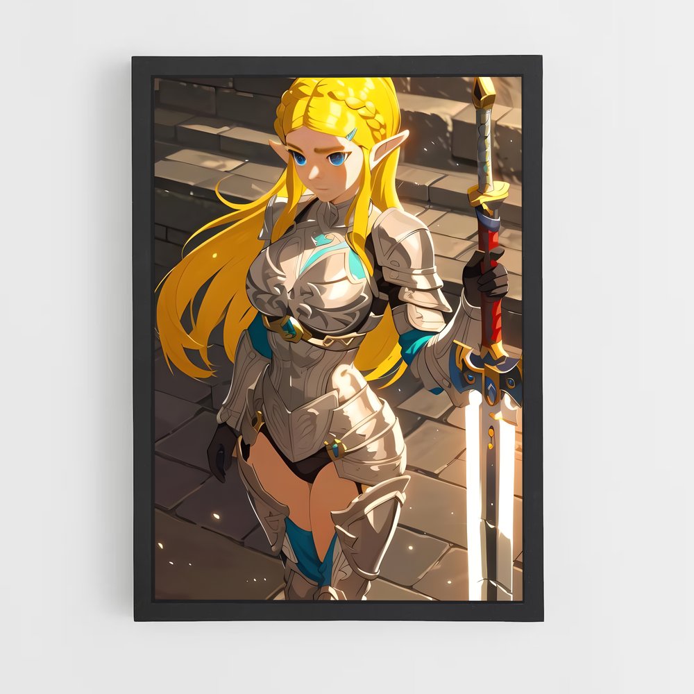 Poster Princess de zelda (vue 2)